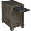 Picture of Gray Chairside Table