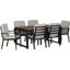 Picture of Bruges 7-Piece Taupe Patio Dining Set