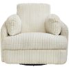 Picture of Tie Breaker Ivory Swivel Glider Recliner