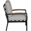 Picture of Bruges Taupe Lounge Chair