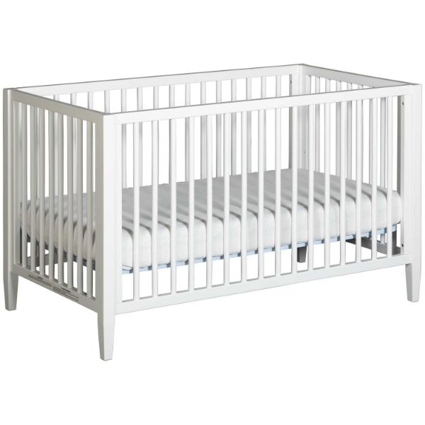 Picture of Cerea Crib with Guardrails in White