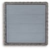 Picture of Naples Beach Square End Table, Gray