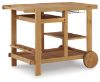 Picture of Kailani Serving Cart, Light Brown