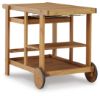 Picture of Kailani Serving Cart, Light Brown
