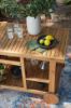 Picture of Kailani Serving Cart, Light Brown