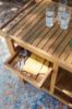 Picture of Kailani Serving Cart, Light Brown