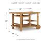 Picture of Kailani Serving Cart, Light Brown