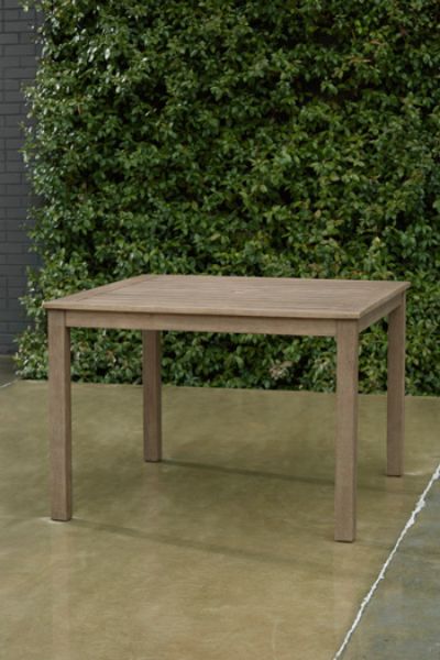 Picture of Aria Plains Square Dining Table, Light Brown