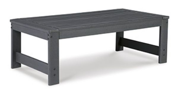 Picture of Amora Rectangular Cocktail Table, Dark Gray