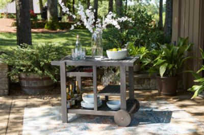 Picture of Kailani Serving Cart, Gray