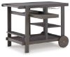 Picture of Kailani Serving Cart, Gray