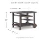 Picture of Kailani Serving Cart, Gray
