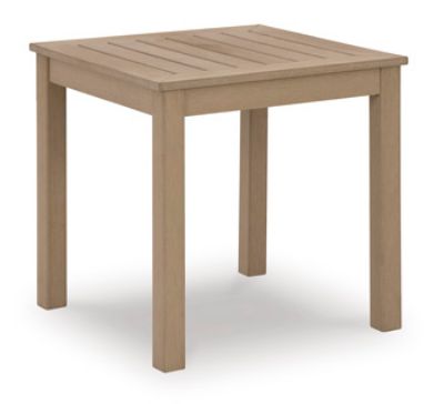 Picture of Hallow Creek Square End Table, Light Brown