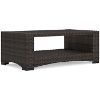 Picture of Windglow Rectangular Cocktail Table, Dark Brown