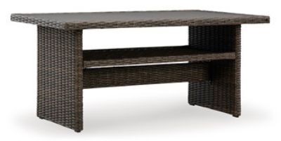 Picture of Brook Ranch Rect Multi-use Table, Dark Brown