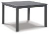 Picture of Eden Town Square Dining Table, Pearl Silver