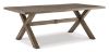 Picture of Beach Front Rect Dining Table W/Umb Opt, Beige