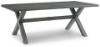 Picture of Elite Park Rect Dining Table W/Umb Opt, Dark Gray
