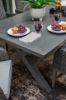 Picture of Elite Park Rect Dining Table W/Umb Opt, Dark Gray