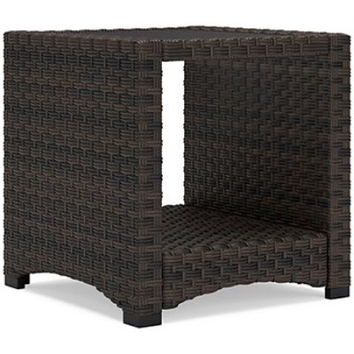 Picture of Windglow Square End Table, Dark Brown