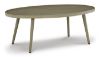 Picture of Swiss Valley Oval Cocktail Table, Beige