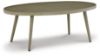 Picture of Swiss Valley Oval Cocktail Table, Beige