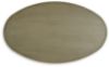 Picture of Swiss Valley Oval Cocktail Table, Beige