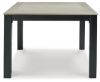 Picture of Mount Valley Rect Dining Table W/Umb Opt, Black