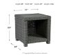 Picture of Elite Park Square End Table, Gray