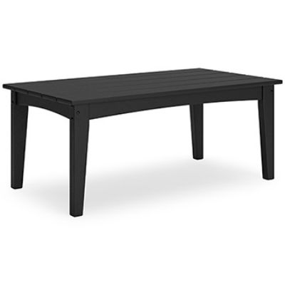 Picture of Hyland Wave Rectangular Cocktail Table, Black