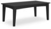 Picture of Hyland Wave Rectangular Cocktail Table, Black