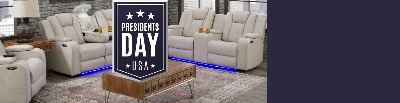 Background picture for tile Presidents Day Savings On In-Stock Furniture