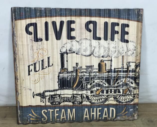 Live Life Sign