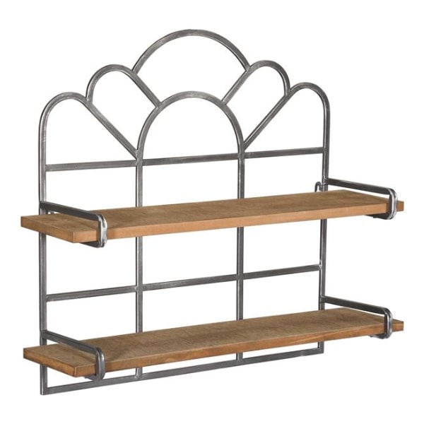 TWO TIER WALL SHELF