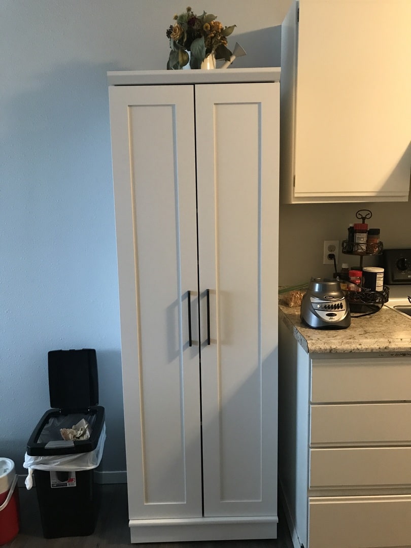 HomePlus Storage White Cabinet